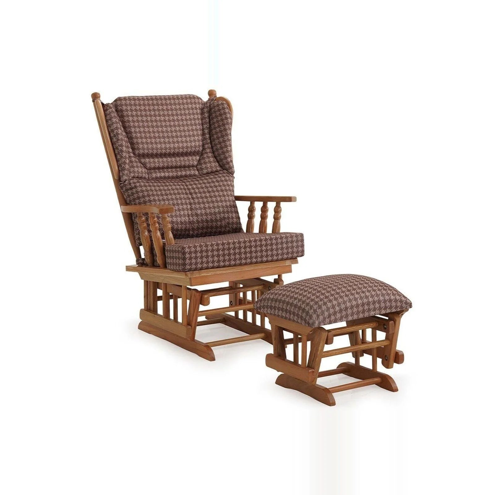 Relax Sallanan Sandalye Kaz Bordo görsel 8